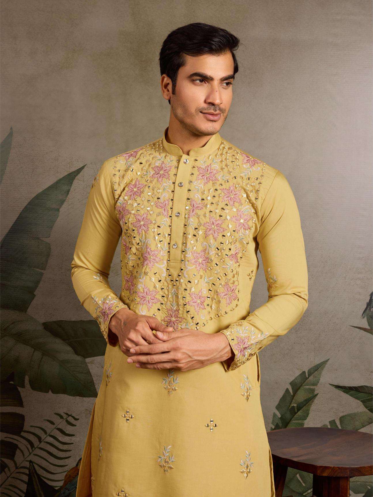 Men's Premium Fancy Embroidered Kurta Set