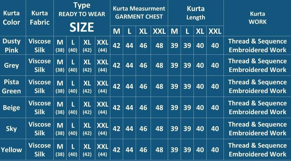 Men's Designer Viscose Silk Kurta Set – Festive & Wedding Wear