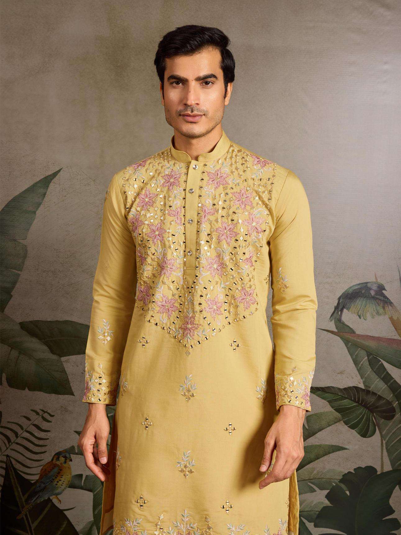 Men's Premium Fancy Embroidered Kurta Set